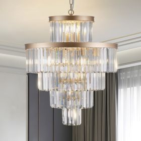Same As W1340P188536  Golden Luxury Crystal Chandelier Modern Chandeliers Lights Fixture Hanging Pendant Light Fixture For Dining Room Bedroom Li (Option: Default)