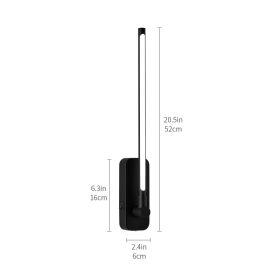 Rechargeable Wall Lights With Remote Control - LED Picture Lights For Bedroom - Wireless Magnetic Clip- On Art Light Fixtures - 3CCT-Dimmable In (Option: Default)