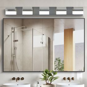 Modern Bathroom Vanity Lighting 5-Light LED Vanity Lights Over Mirror Bath Wall Lighting (Option: Default)